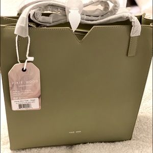 NWT Pixie Mood Alicia Mini Tote - Sage